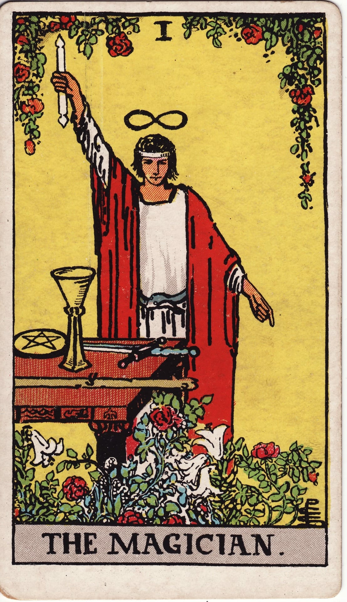 The Magician card image