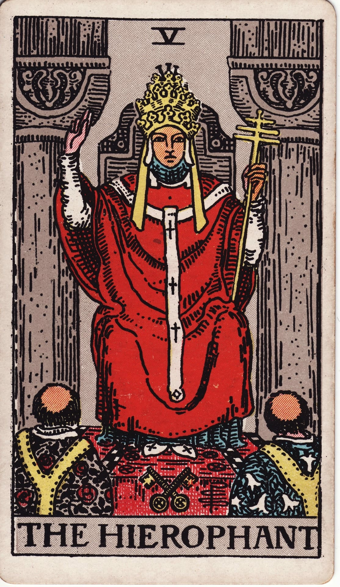 The Hierophant card image