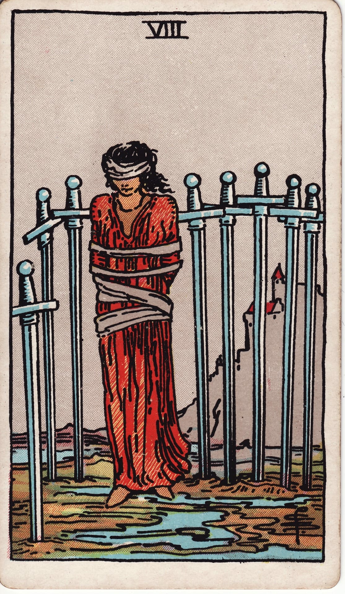 Eight of Swords card image