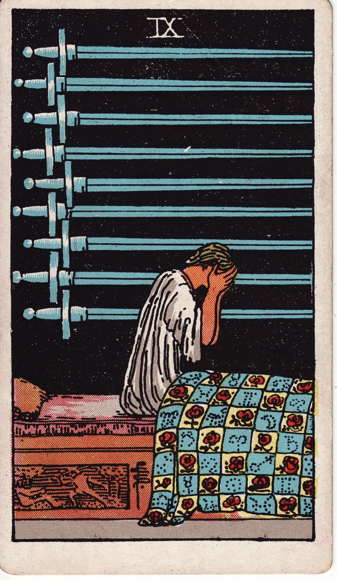 Nine of Swords card image