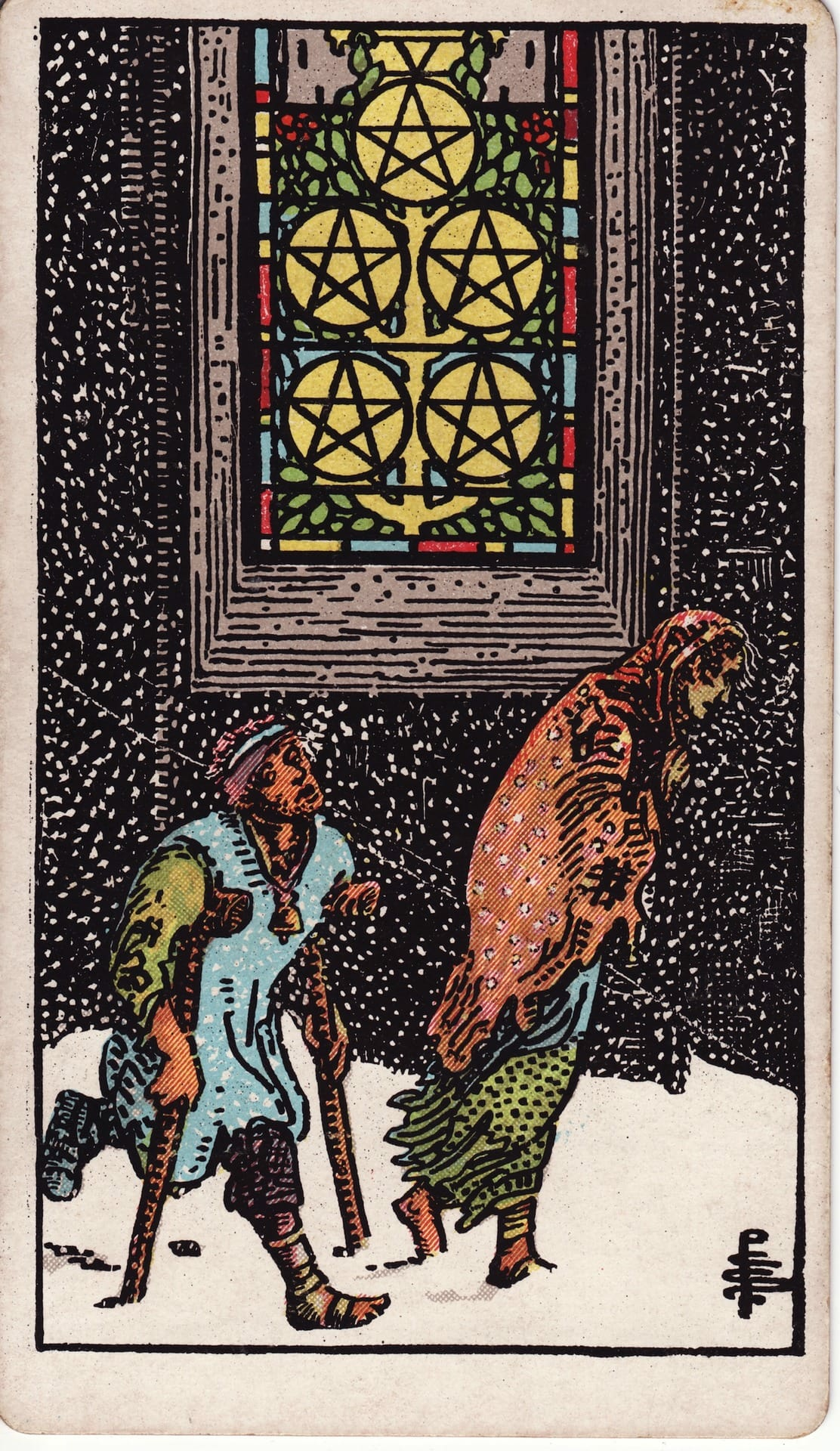 Five of Pentacles card image