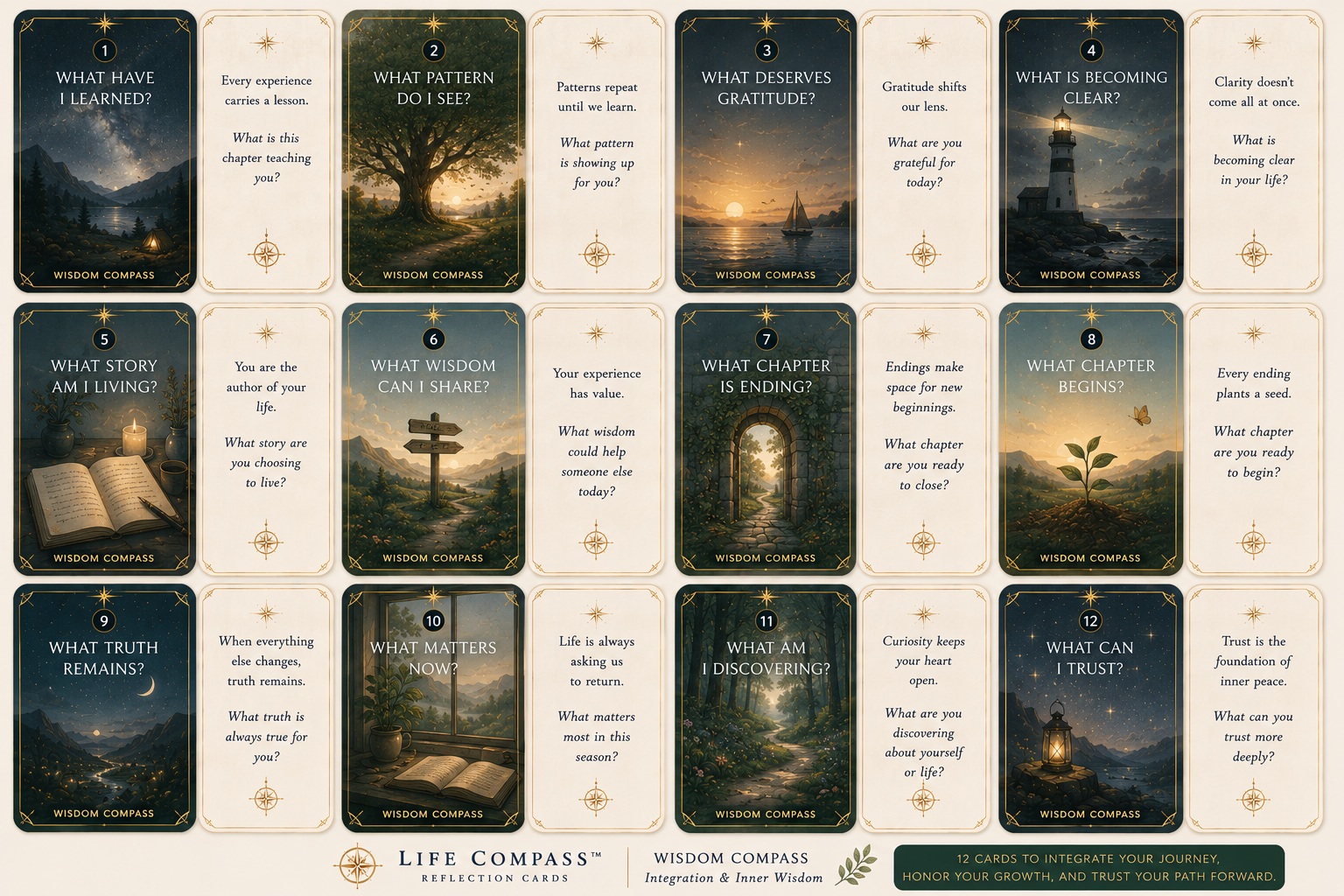 Life Compass Wisdom illustration